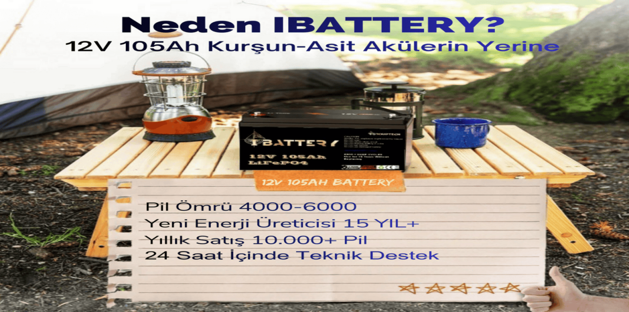 Neden IBATTERY LiFePO4 Aküleri?