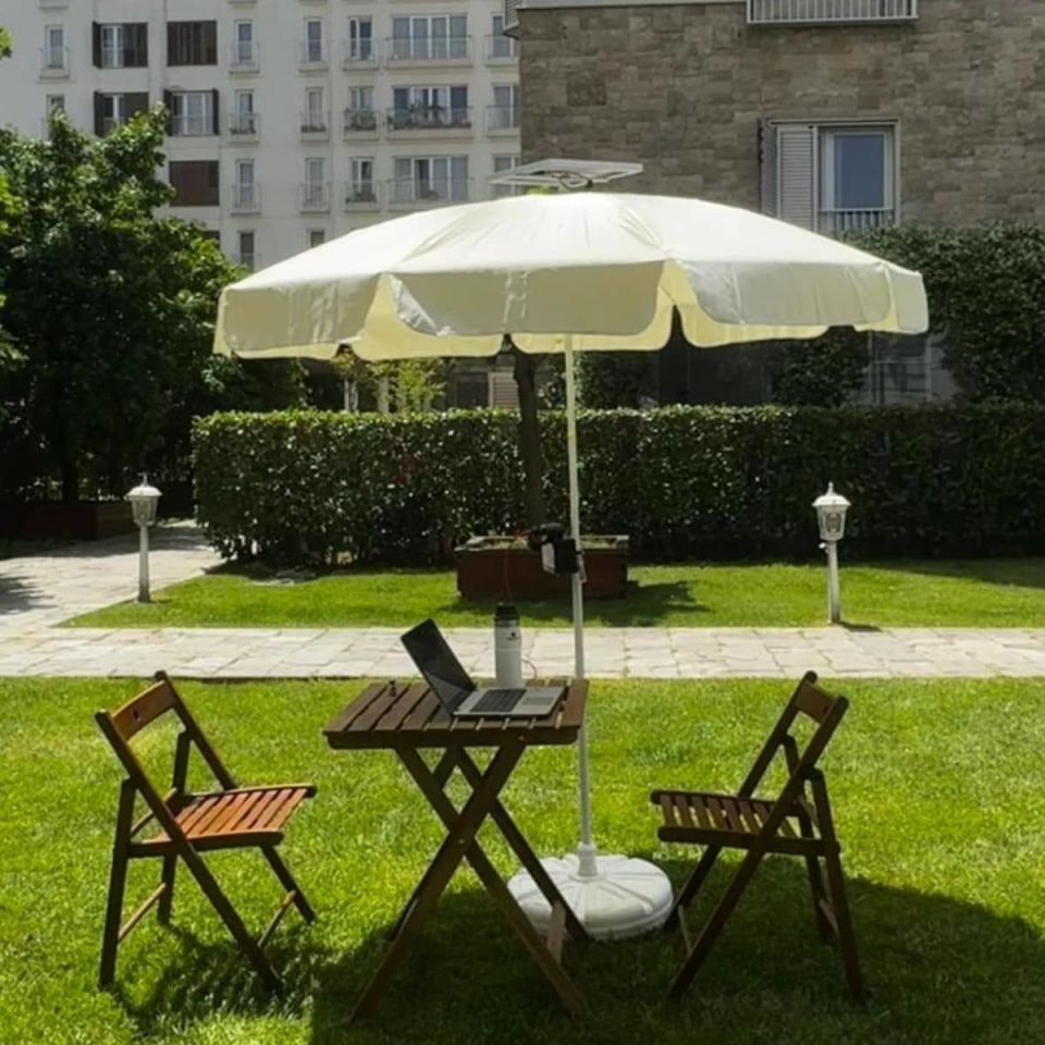 Ibattery Güneş Enerjili Şemsiye 12V 12AH