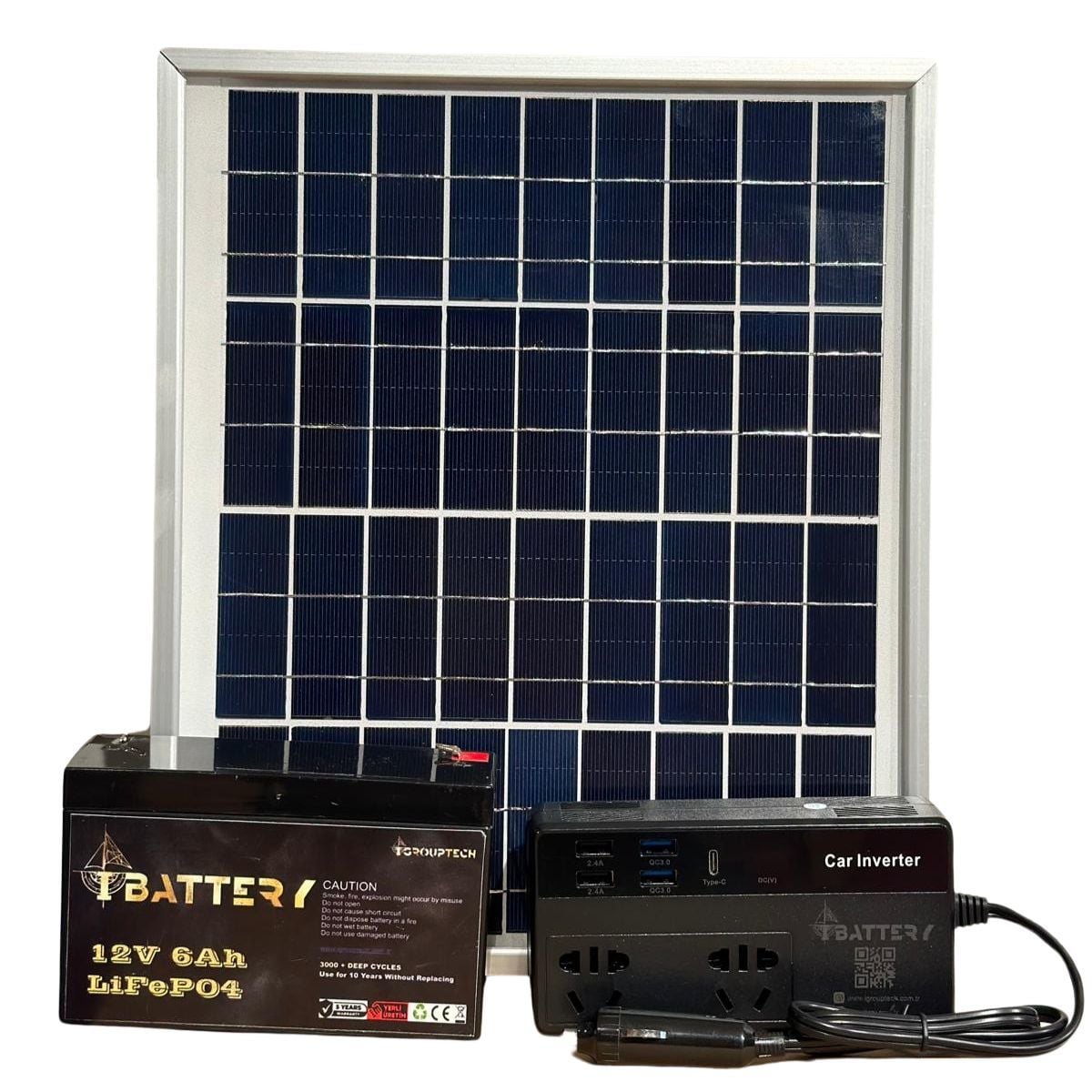 Ibattery Deprem Enerji Kiti 12V 6AH