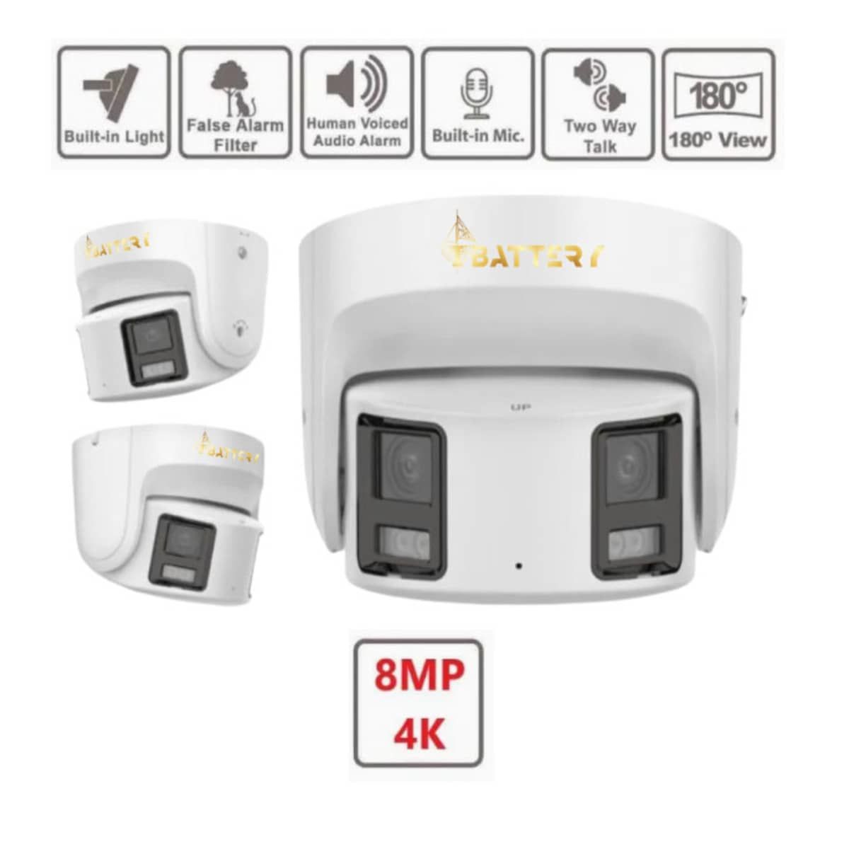 ibattery 180 Derece Gece Görüş Sistemi